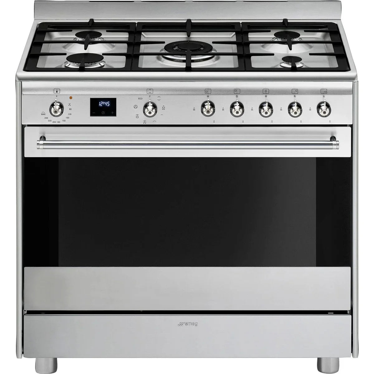 Smeg 90cm Stainless Steel Gas Stove