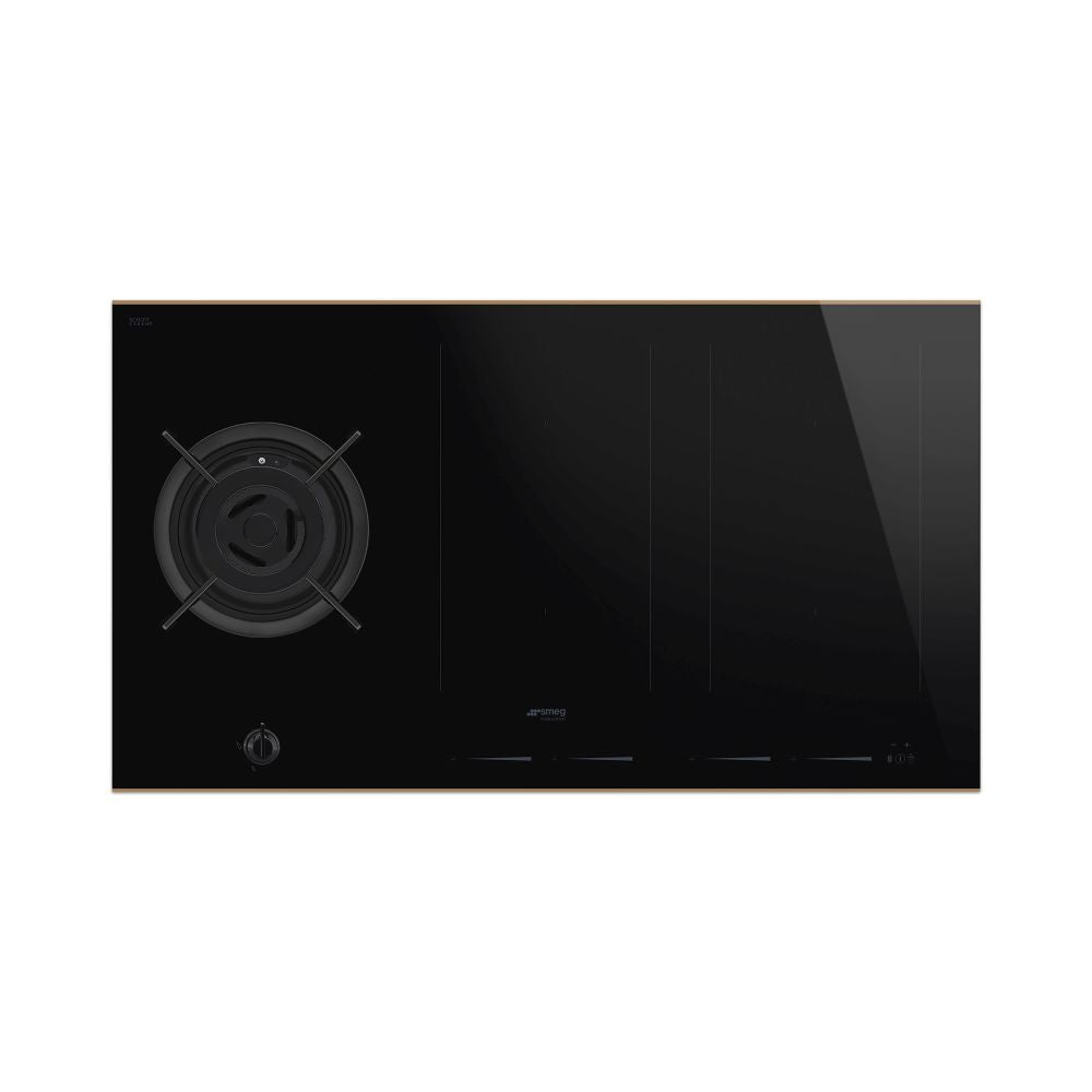 Smeg 90cm Gas and Induction Hob