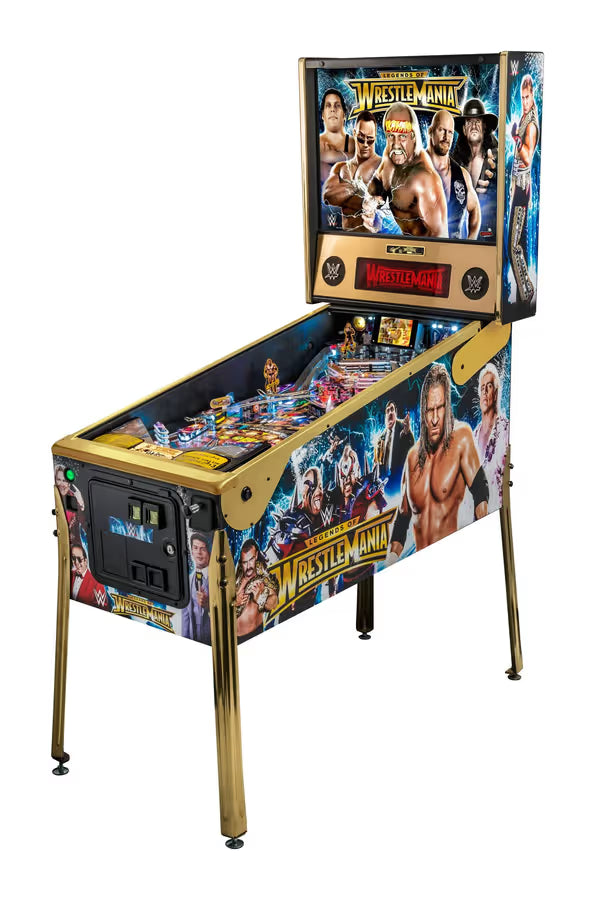 WWE WrestleMania Pro Pinball Machine