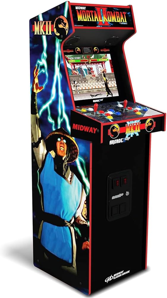 ARCADE1UP Mortal Kombat II Deluxe Arcade Machine