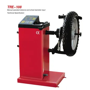 Motorcycle Hand Spin Wheel Balancer