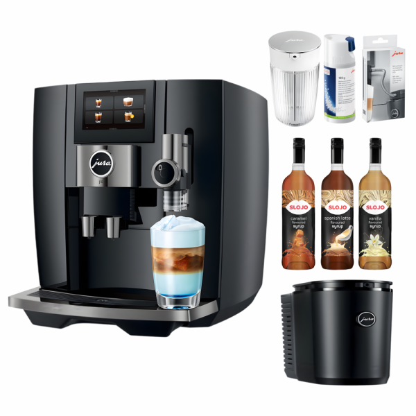 Jura J10  Café Experience Bundle – Create Speciality Lattes at Home