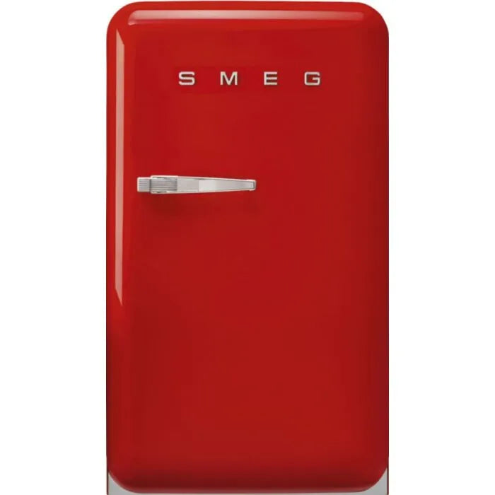 Smeg 130L Red Free Standing Bar Fridge