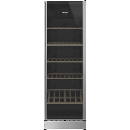 Smeg Stainless Steel Free Standing Wine Cooler