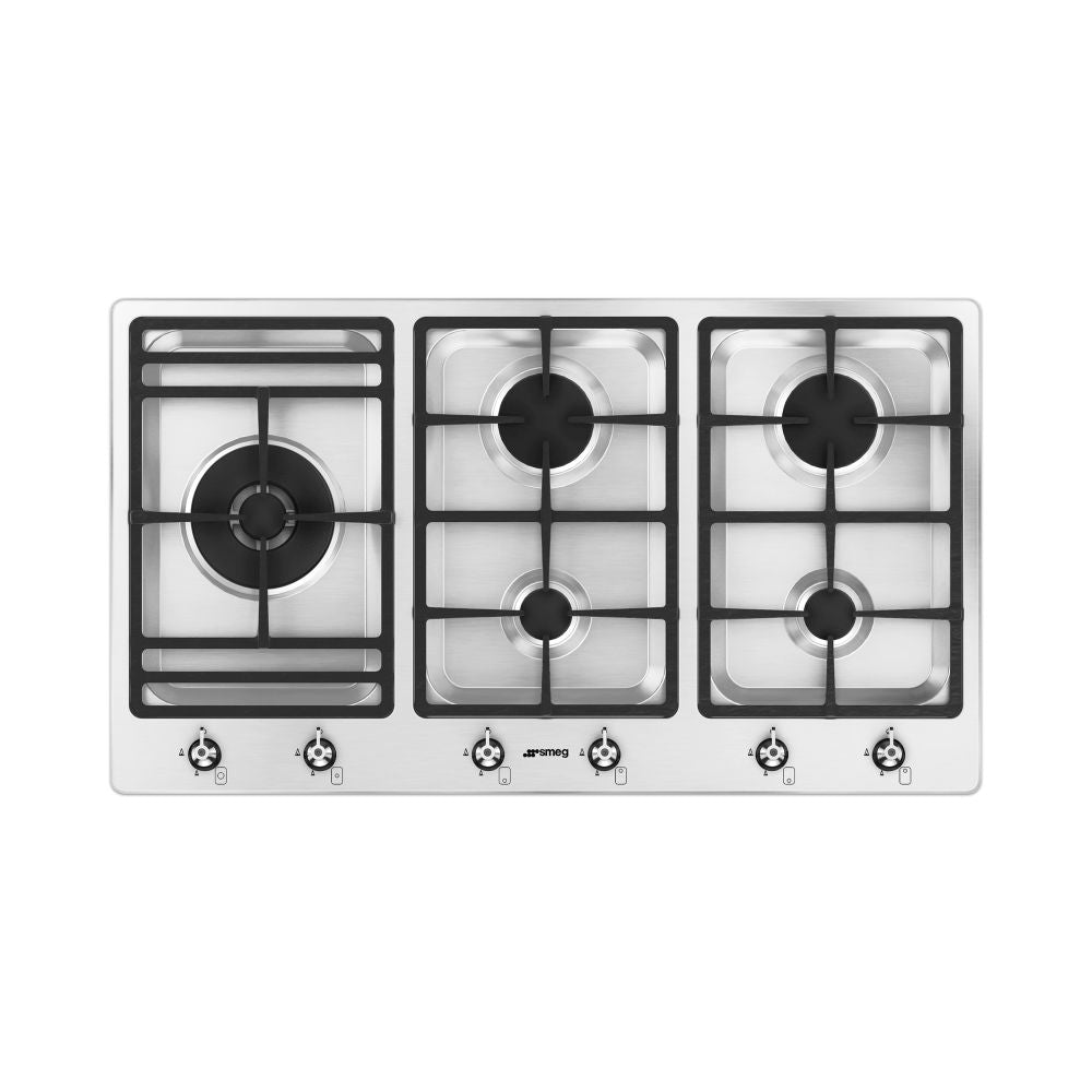 Smeg  90cm 5 Burner Gas Hob